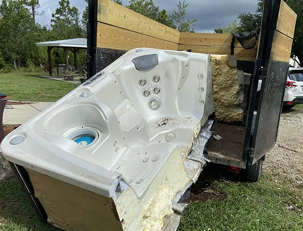 Efficient Pool & Hot Tub Hauling in Sarasota FL